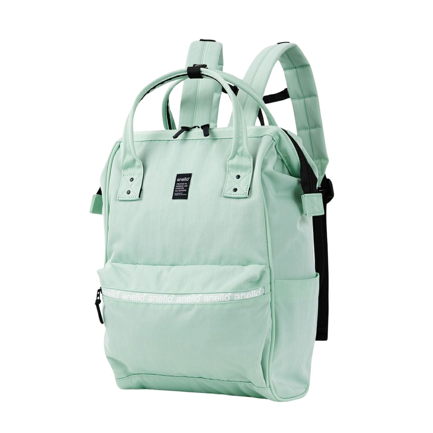 Anello Zip Kuchigane Backpack Slim R (Mint Green)