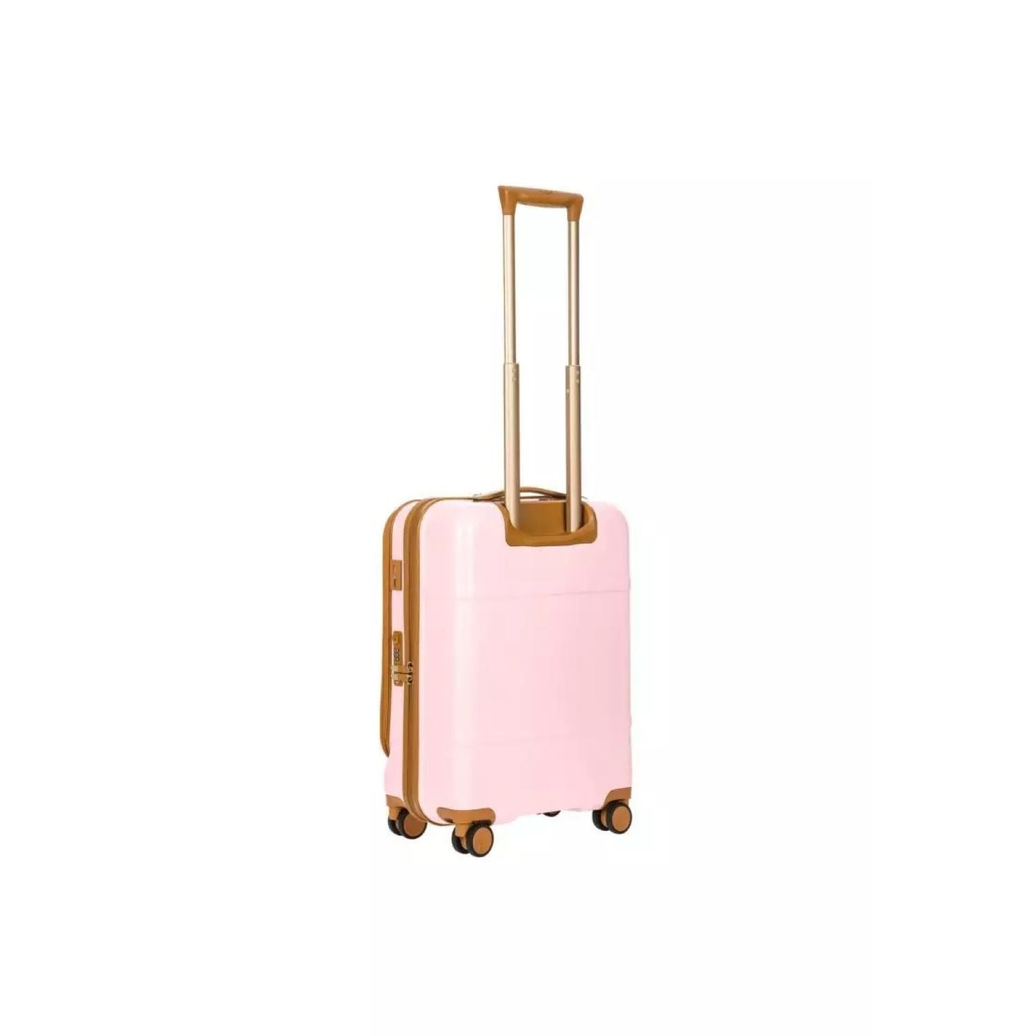 BRIC'S Bellagio V2 21" Carry On Luggage Spinner + Pocket with USB (Pink)