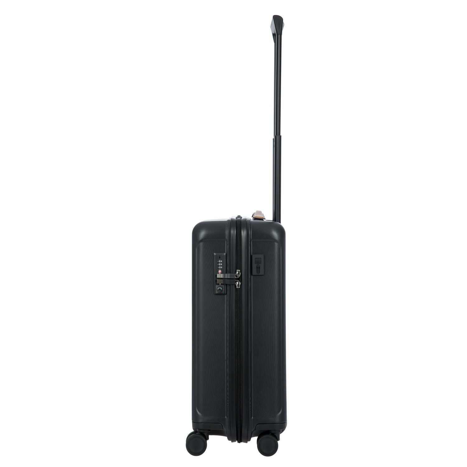 BRIC'S Capri 21" 8-Wheeled Carry On Luggage Spinner (Matte Black)