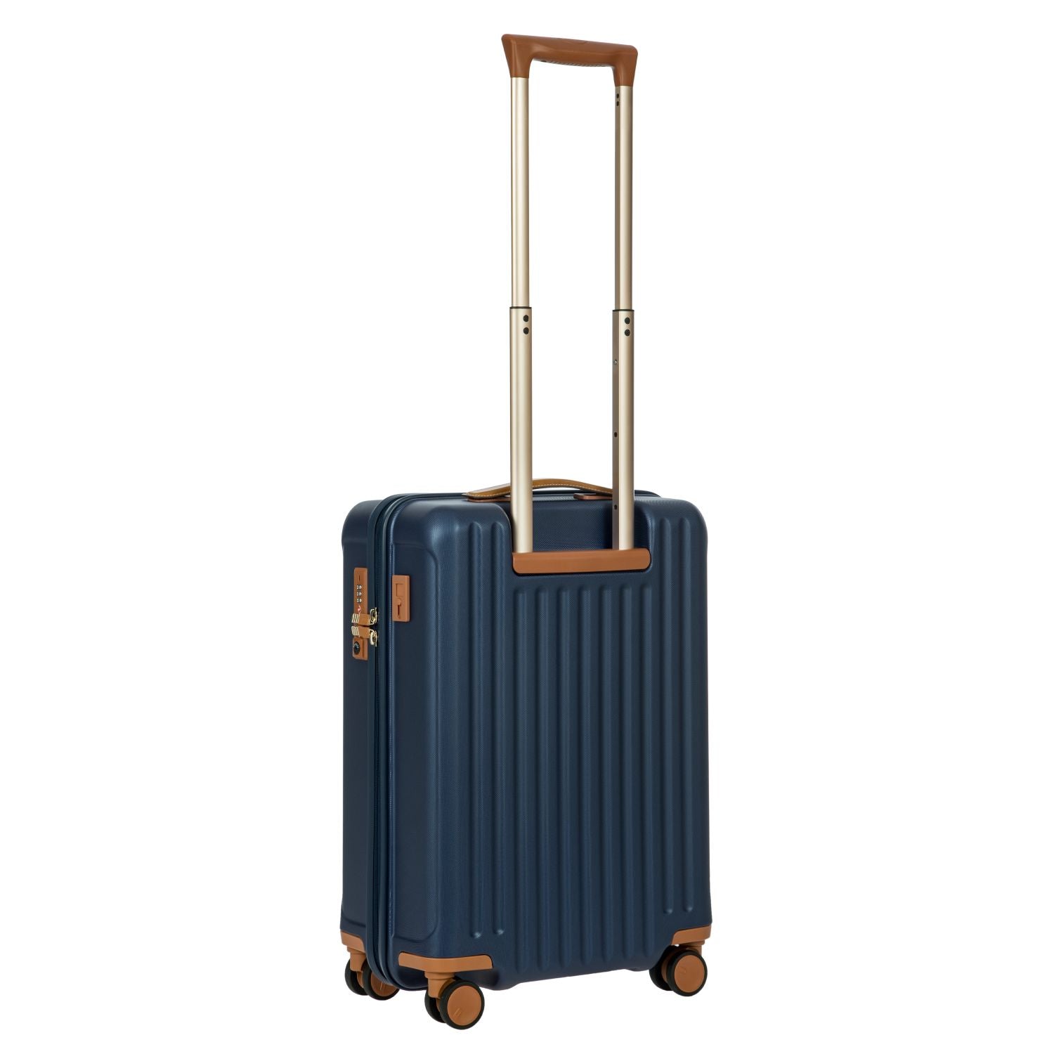 BRIC'S Capri 21" 8-Wheeled Carry On Luggage Spinner (Matte Blue)