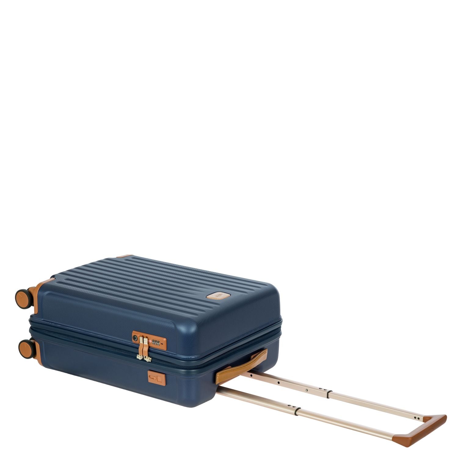 BRIC'S Capri 21" 8-Wheeled Carry On Luggage Spinner (Matte Blue)