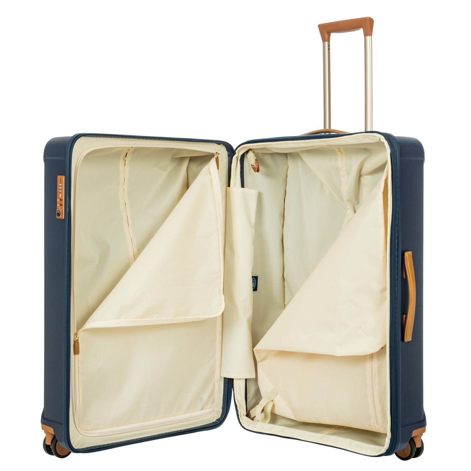 BRIC'S Capri 30" 8-Wheeled Expandable Large Luggage Spinner (Matte Blue)