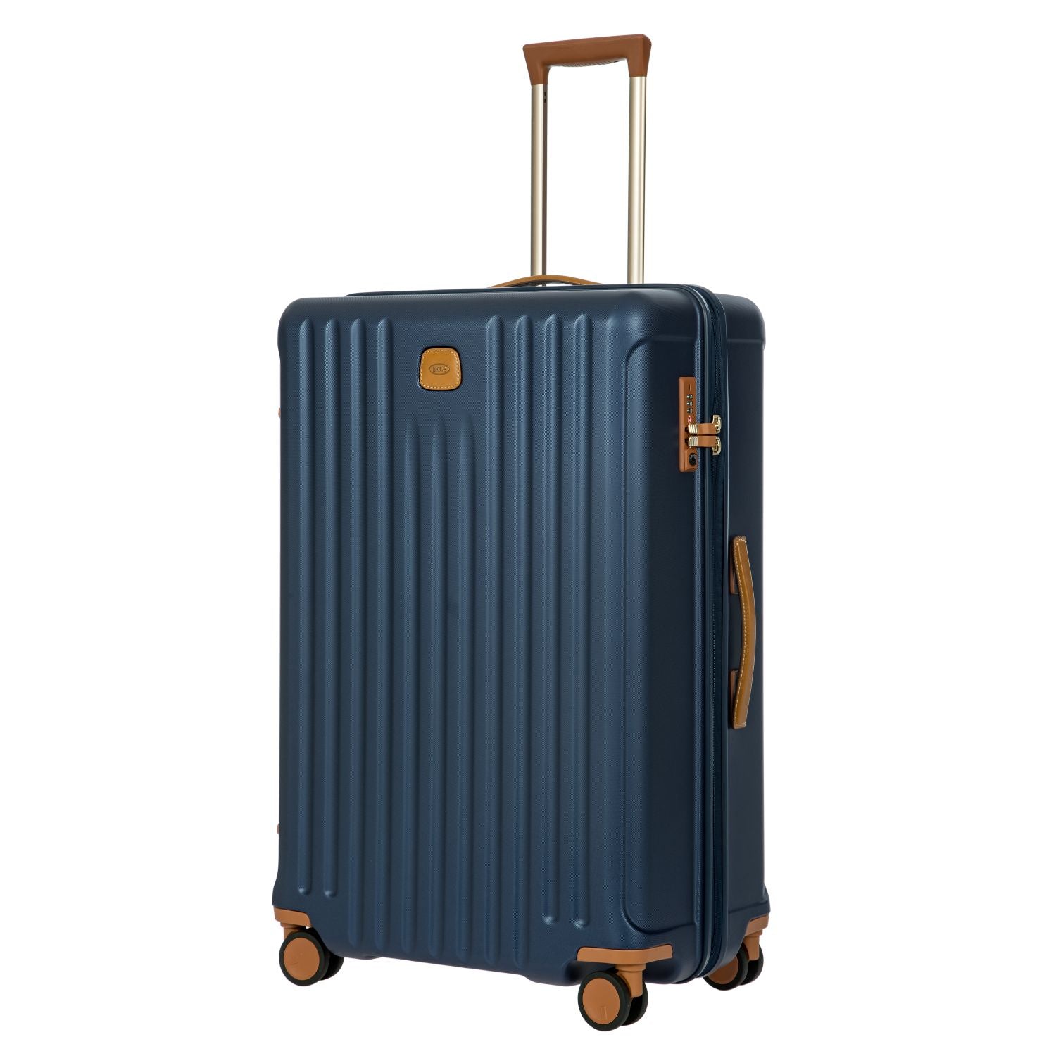 BRIC'S Capri 30" 8-Wheeled Expandable Large Luggage Spinner (Matte Blue)