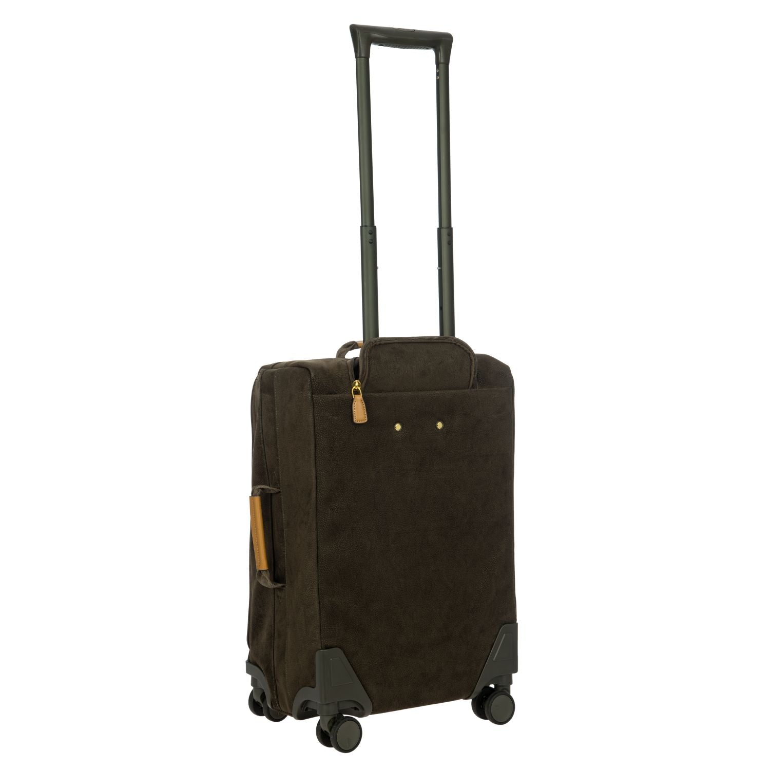 BRIC'S Life 22" Carry On Luggage With Front Access Opening Spinner (Olive)
