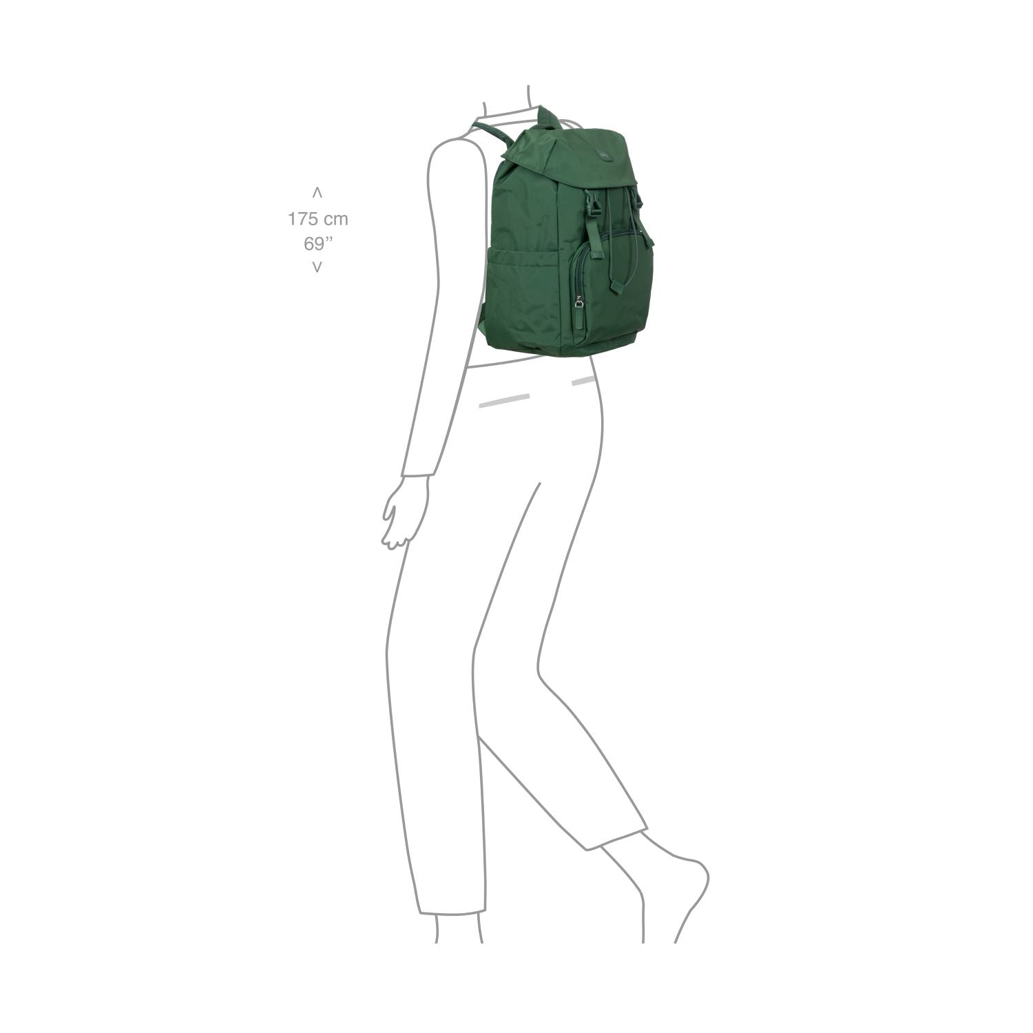 BRIC'S Positano Soft Backpack (Emerald)