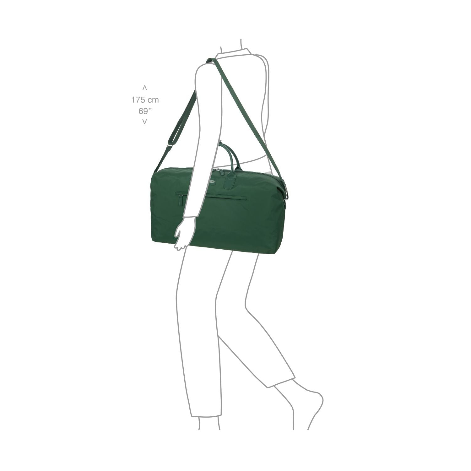 BRIC'S Positano Soft Duffel L (Emerald)
