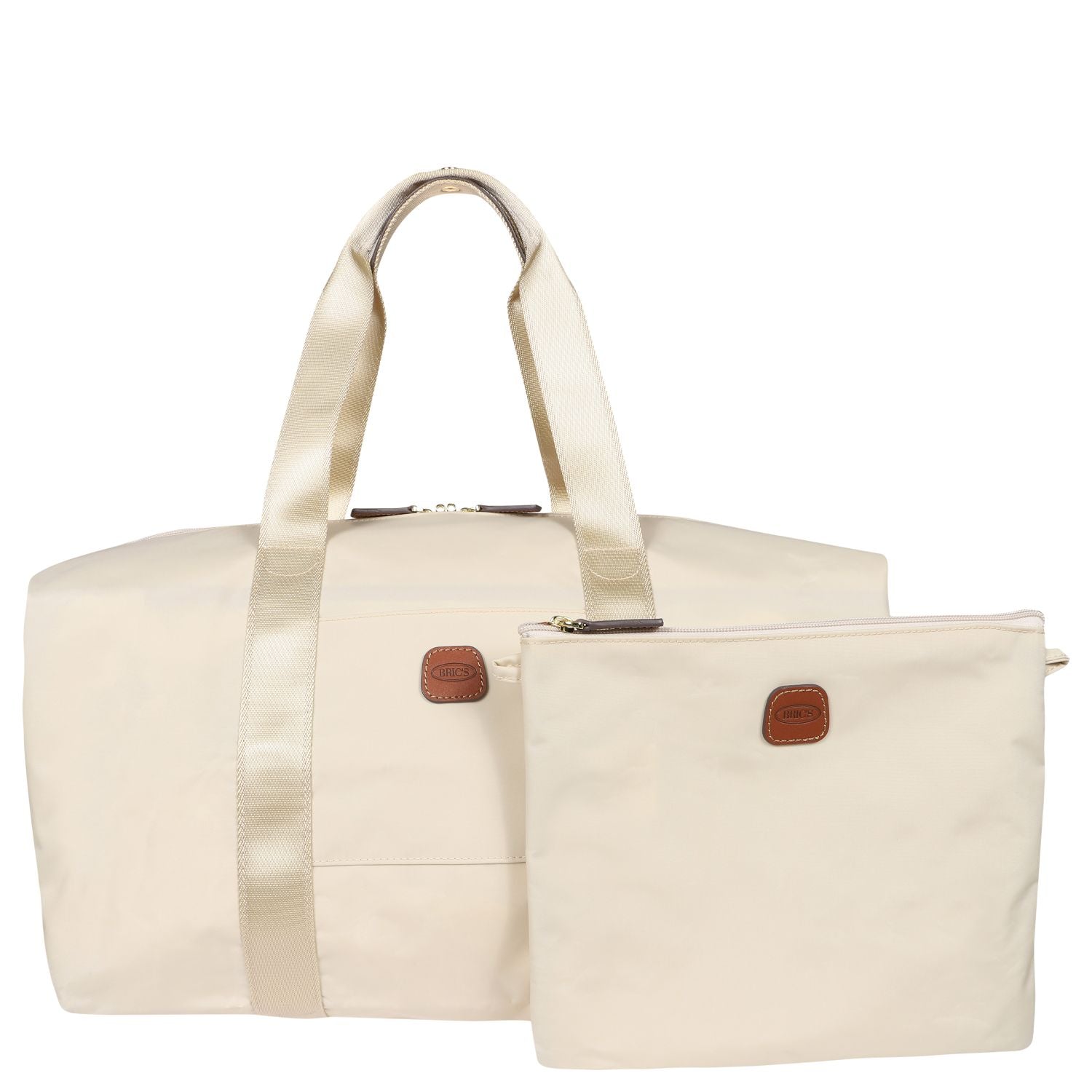 BRIC'S X-Bag 18" Folding Duffel Bag (Beige)