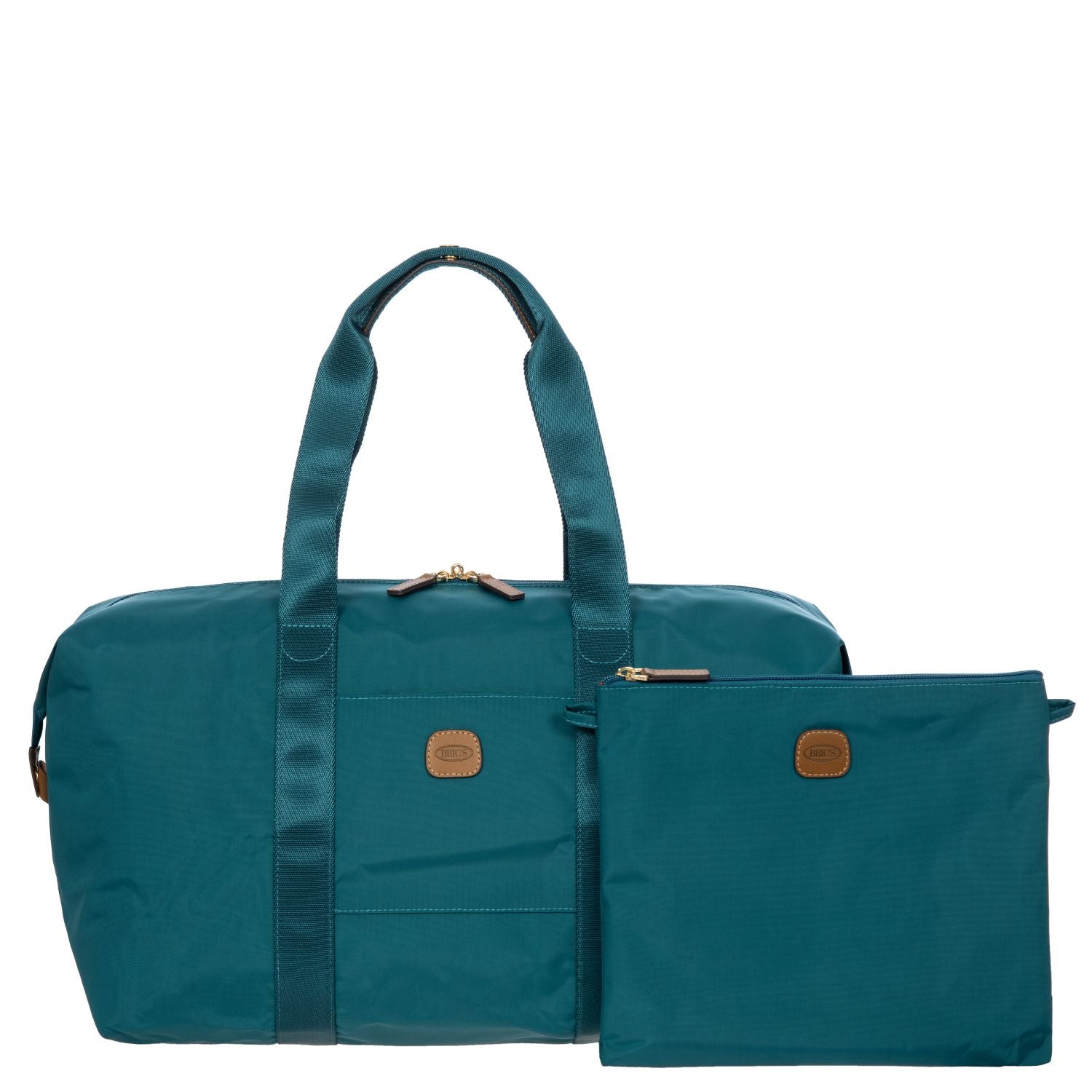 BRIC'S X-Bag 18" Folding Duffel Bag (Sea Green)