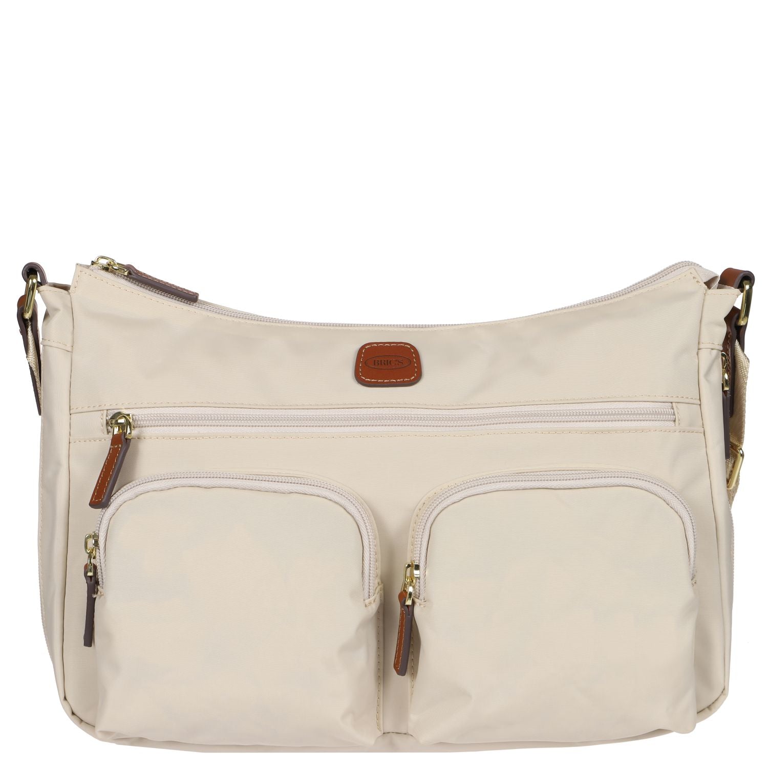 BRIC'S X-Bag Expandable Shoulder Bag (Beige)