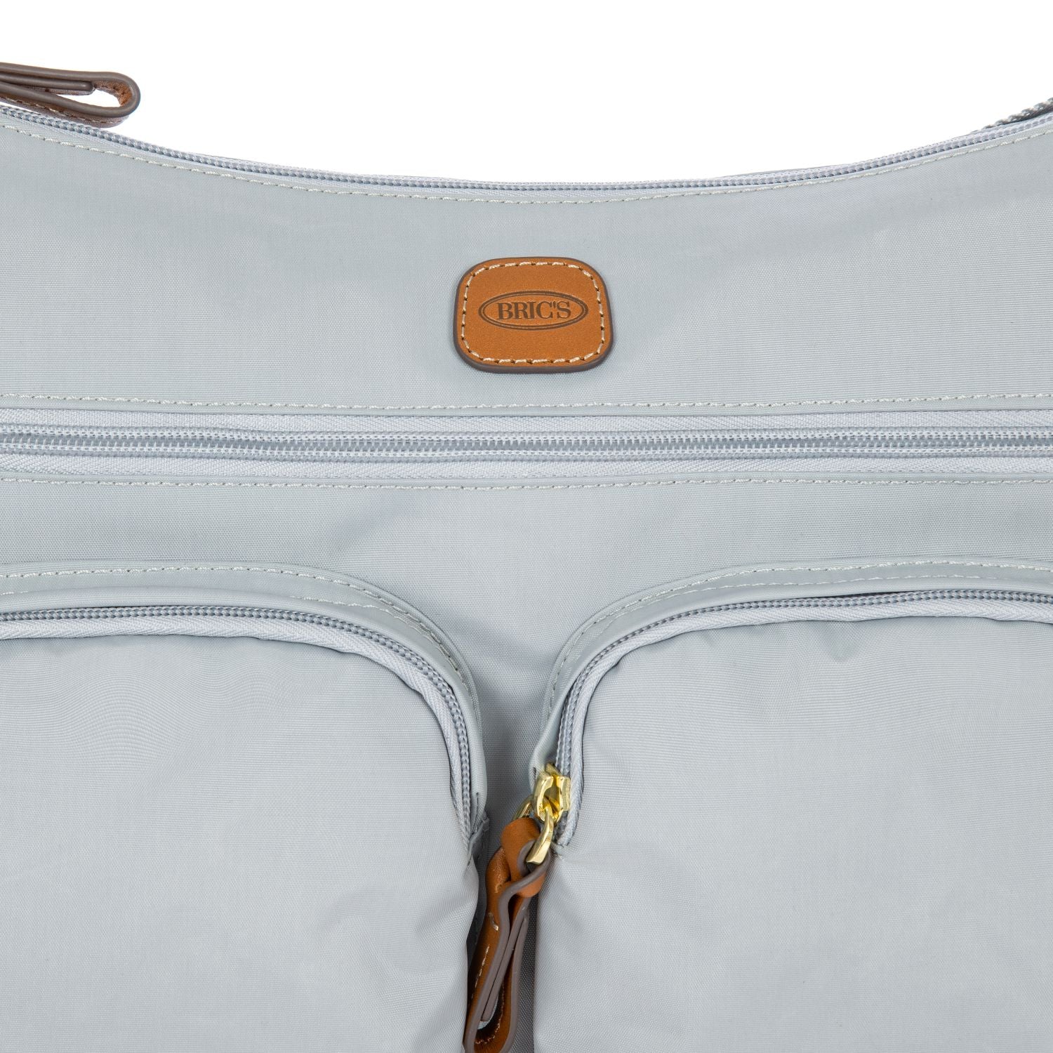 BRIC'S X-Bag Expandable Shoulder Bag (Grey)