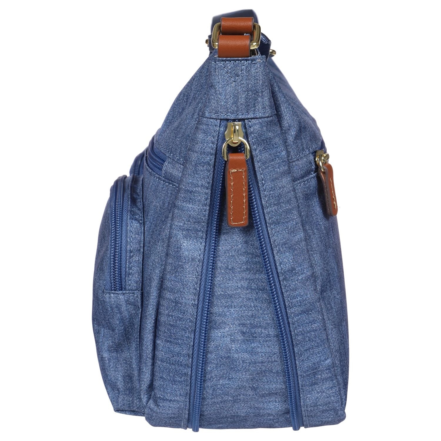 BRIC'S X-Bag Expandable Shoulder Bag (Jeans)