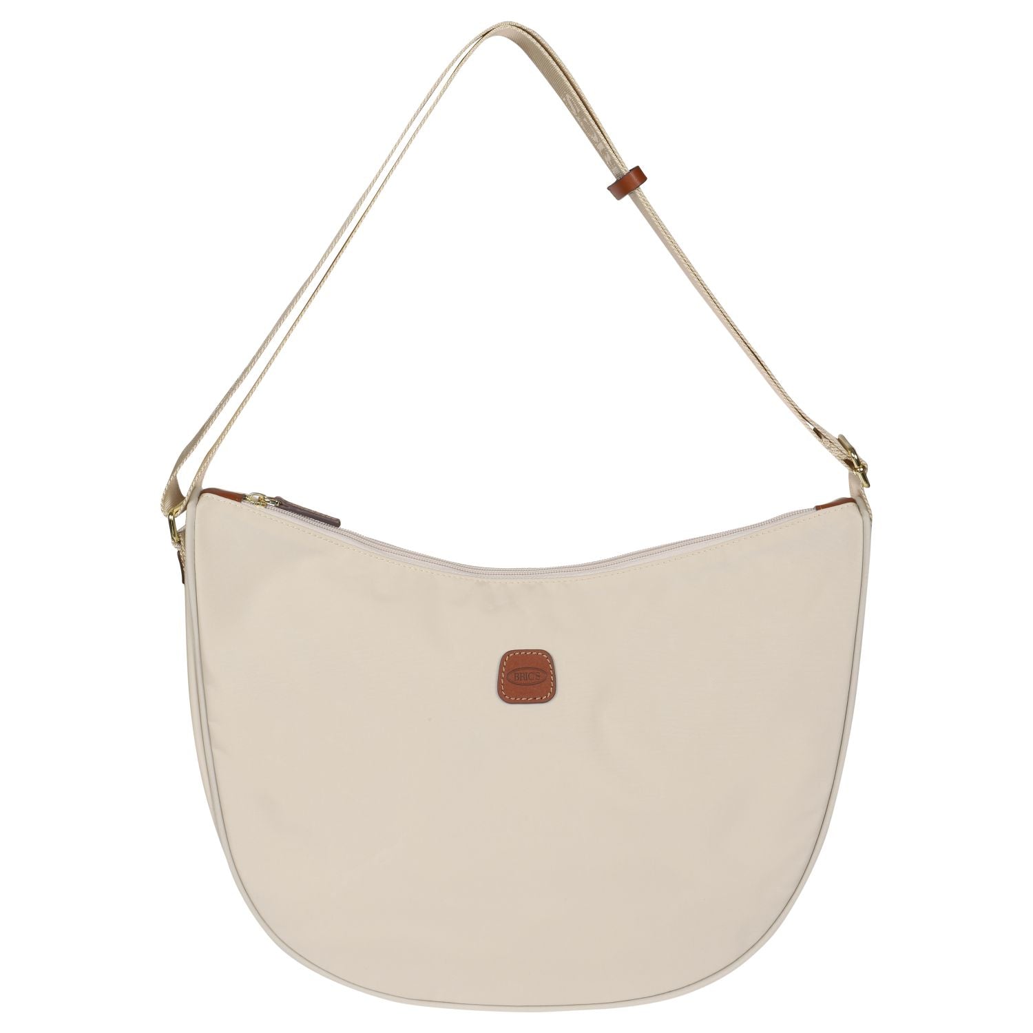 BRIC'S X-Bag Half Moon Bag - Large (Beige)