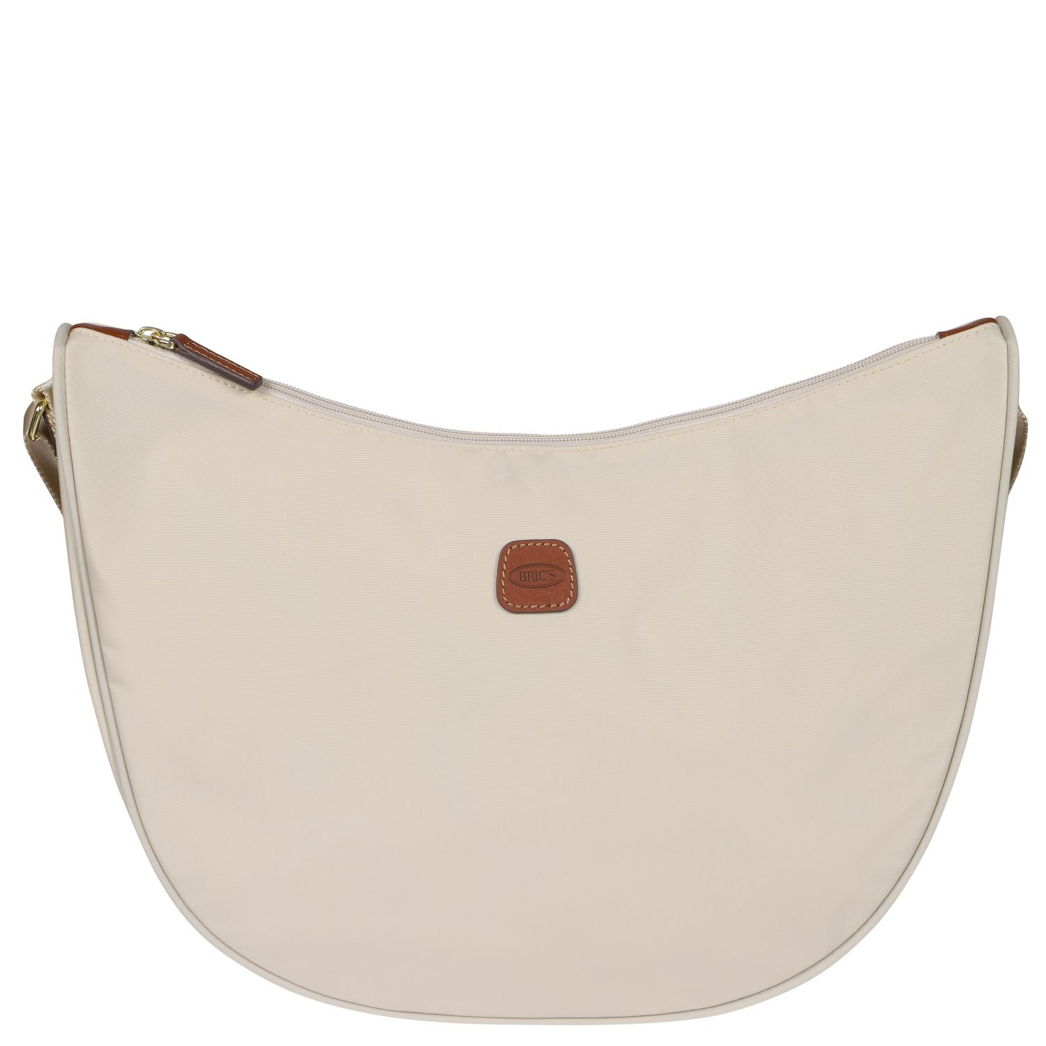BRIC'S X-Bag Half Moon Bag - Large (Beige)