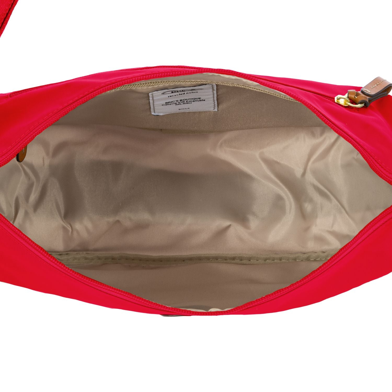 BRIC'S X-Bag Half Moon Bag - Large (Geranium)