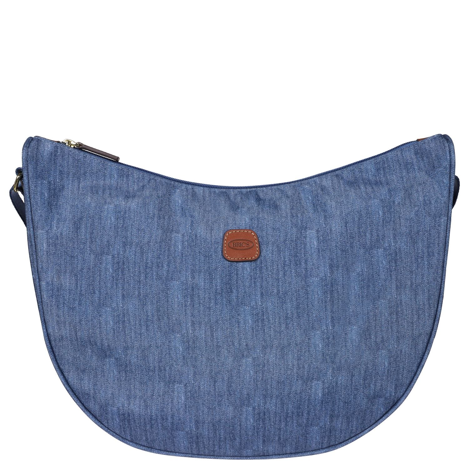 BRIC'S X-Bag Half Moon Bag - Large (Jeans)