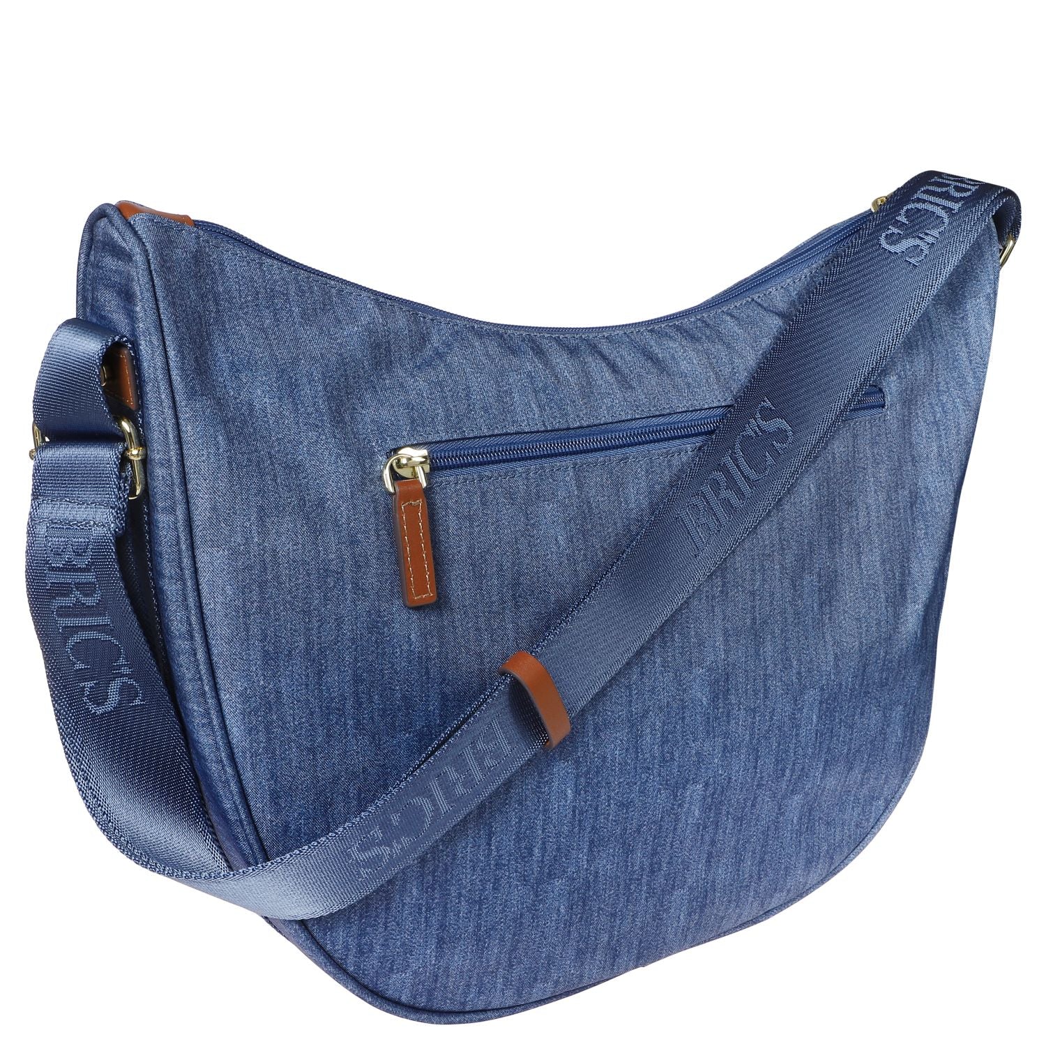 BRIC'S X-Bag Half Moon Bag - Large (Jeans)