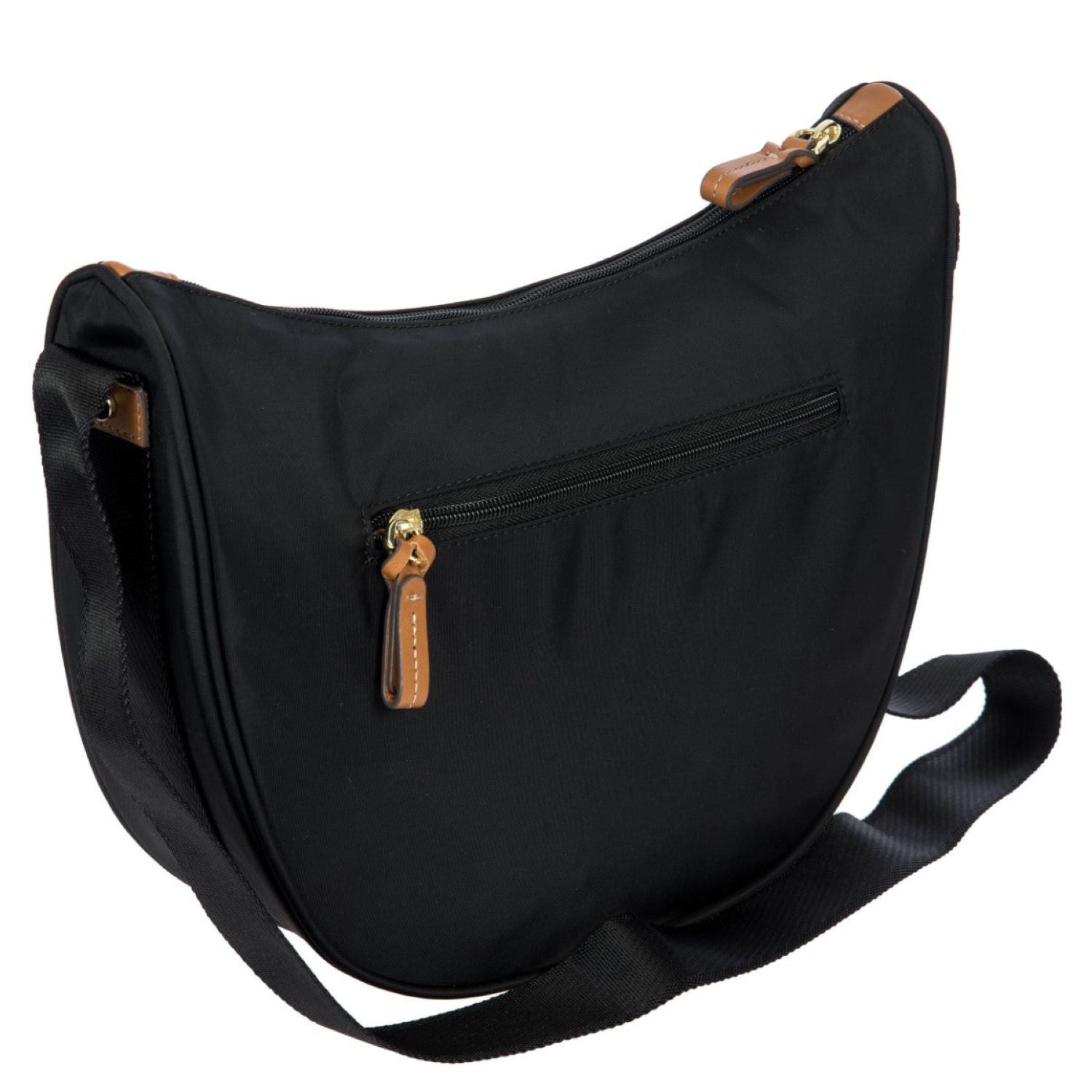 BRIC'S X-Bag Half Moon Bag - Medium (Black)
