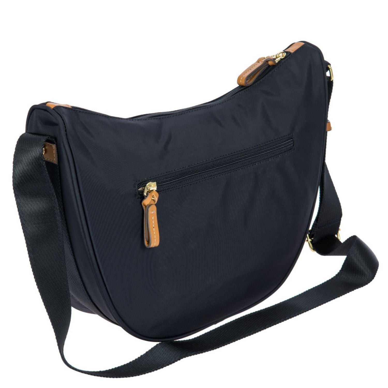 BRIC'S X-Bag Half Moon Bag - Medium (Ocean Blue)