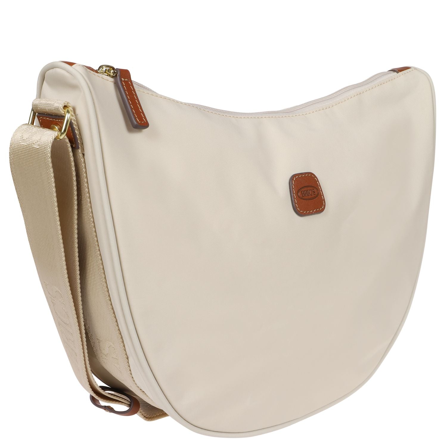 BRIC'S X-Bag Half Moon Bag - Medium (Beige)