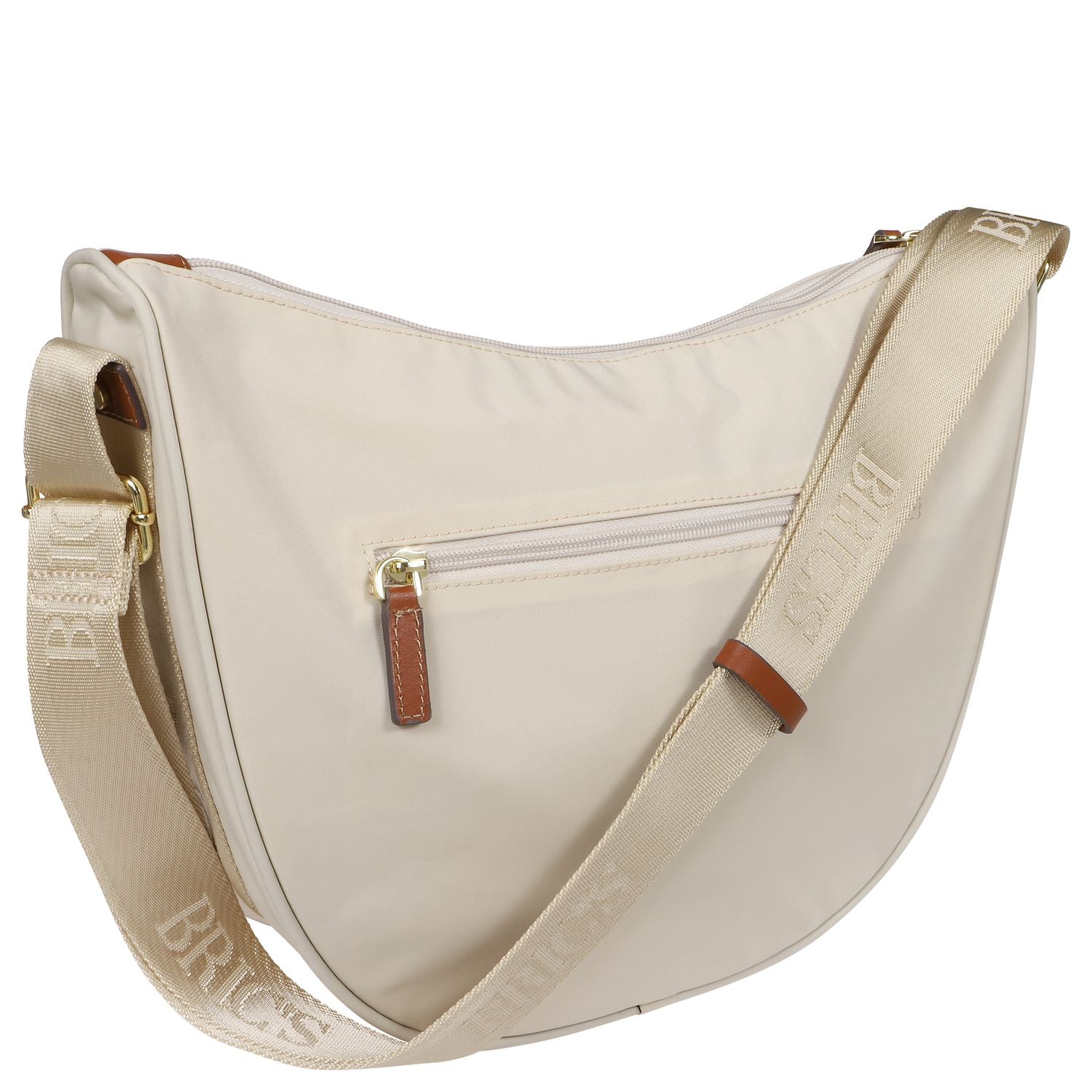 BRIC'S X-Bag Half Moon Bag - Medium (Beige)