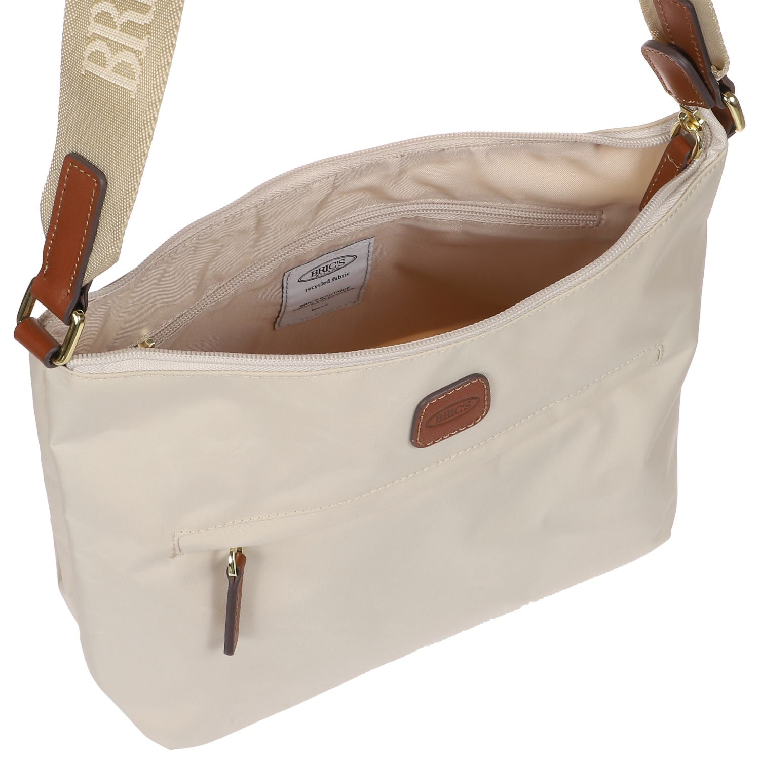 BRIC'S X-Bag Shoulder Bag - Small (Beige)
