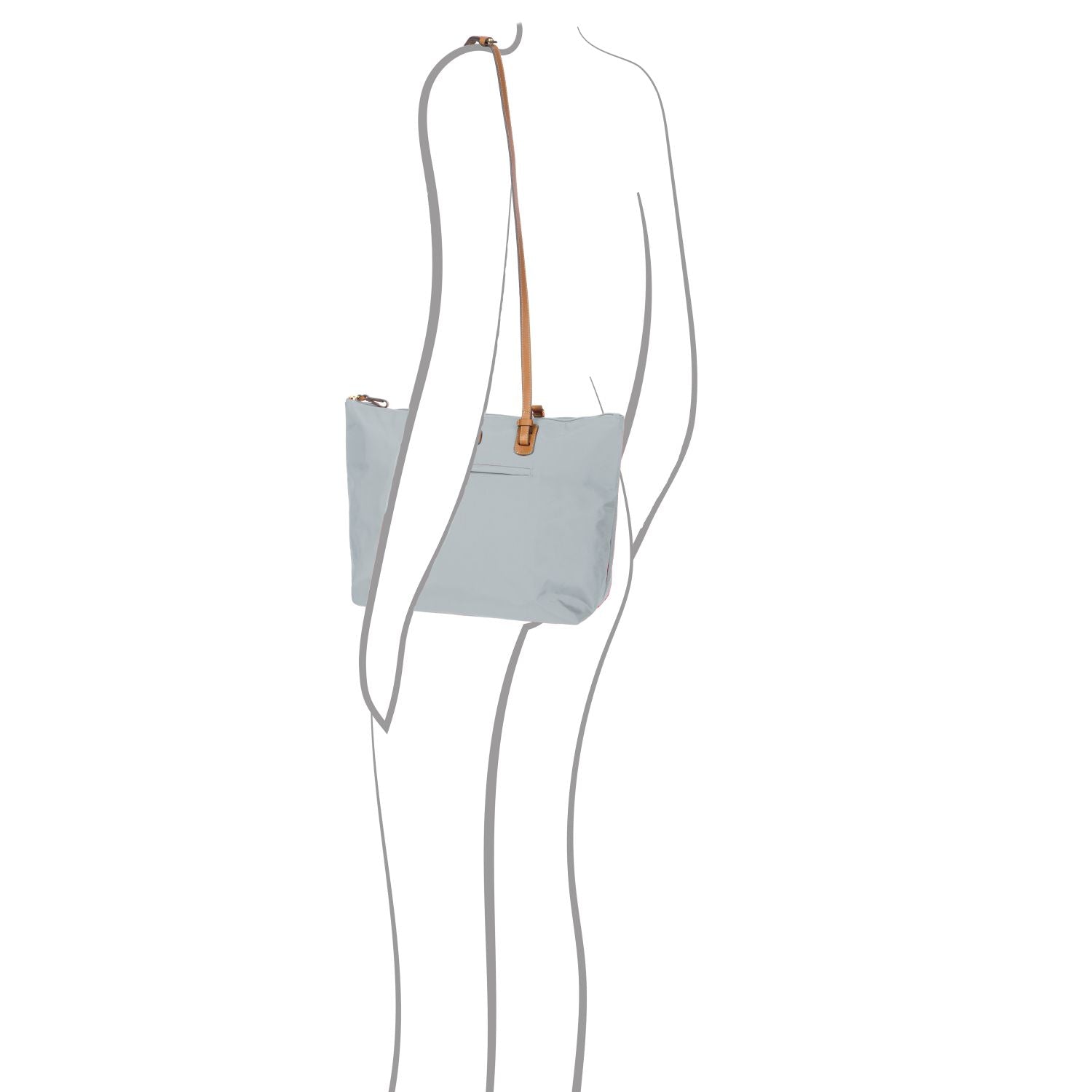 BRIC'S X-Bag Sportina 2in1 Bag - Large (Grey)