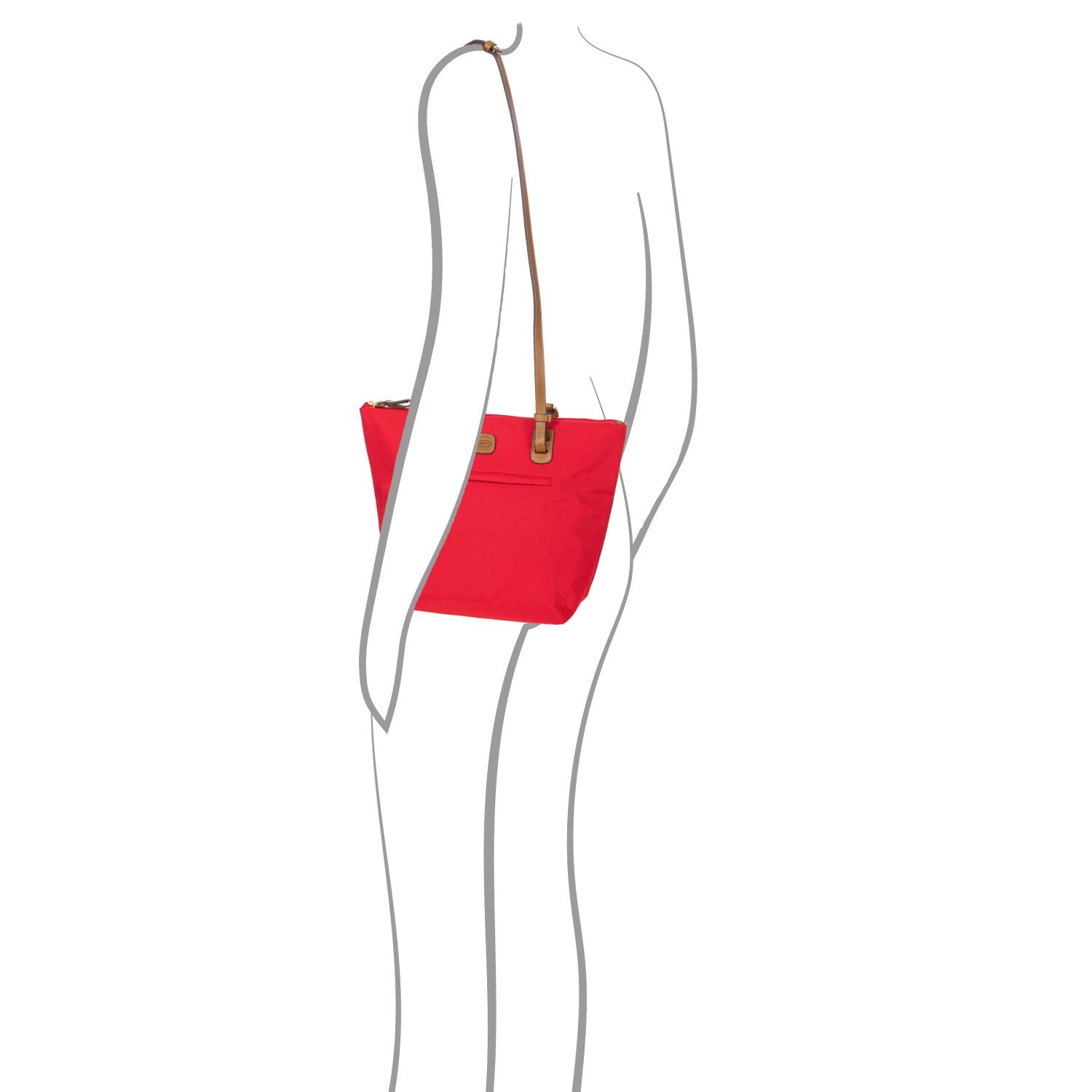 BRIC'S X-Bag Sportina 2in1 Bag - Medium (Geranium)