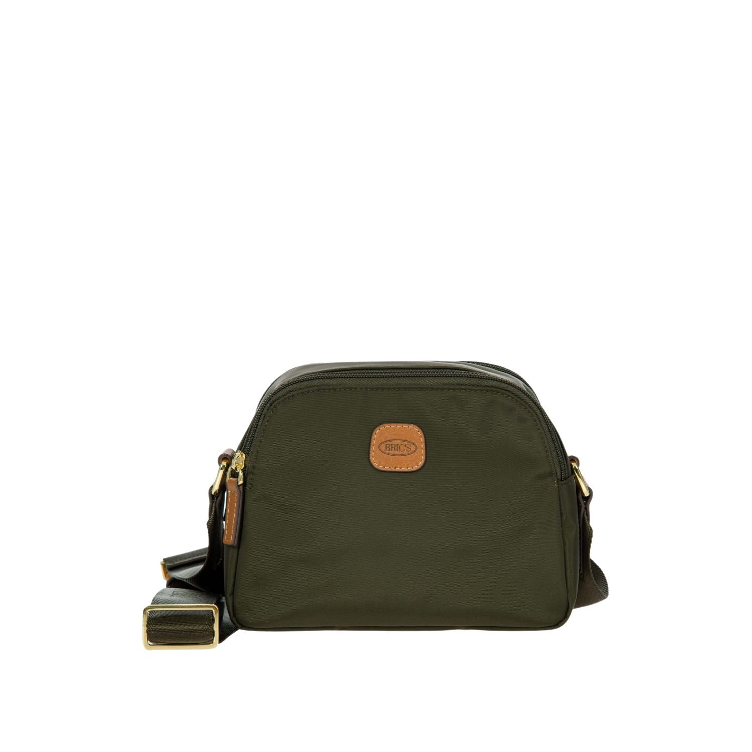 BRIC'S X-Bag Travel Shoulder Bag - Small (Olive)