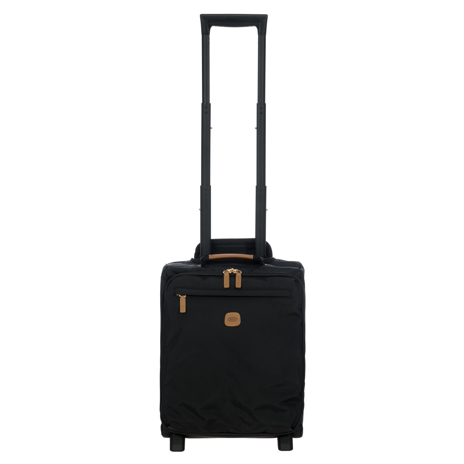 BRIC'S X-Travel 17.5" Underseat Trolley Luggage With Front Access Opening (Black)