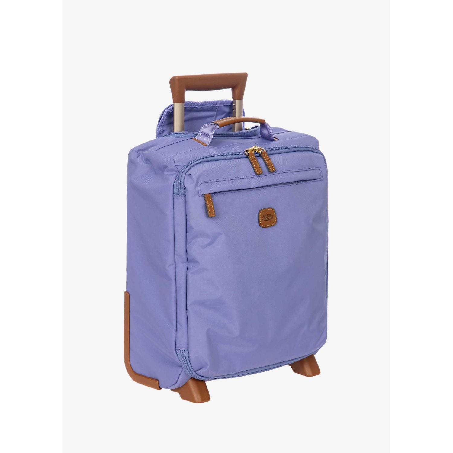 BRIC'S X-Travel 17.5" Underseat Trolley Luggage With Front Access Opening (Lilac)