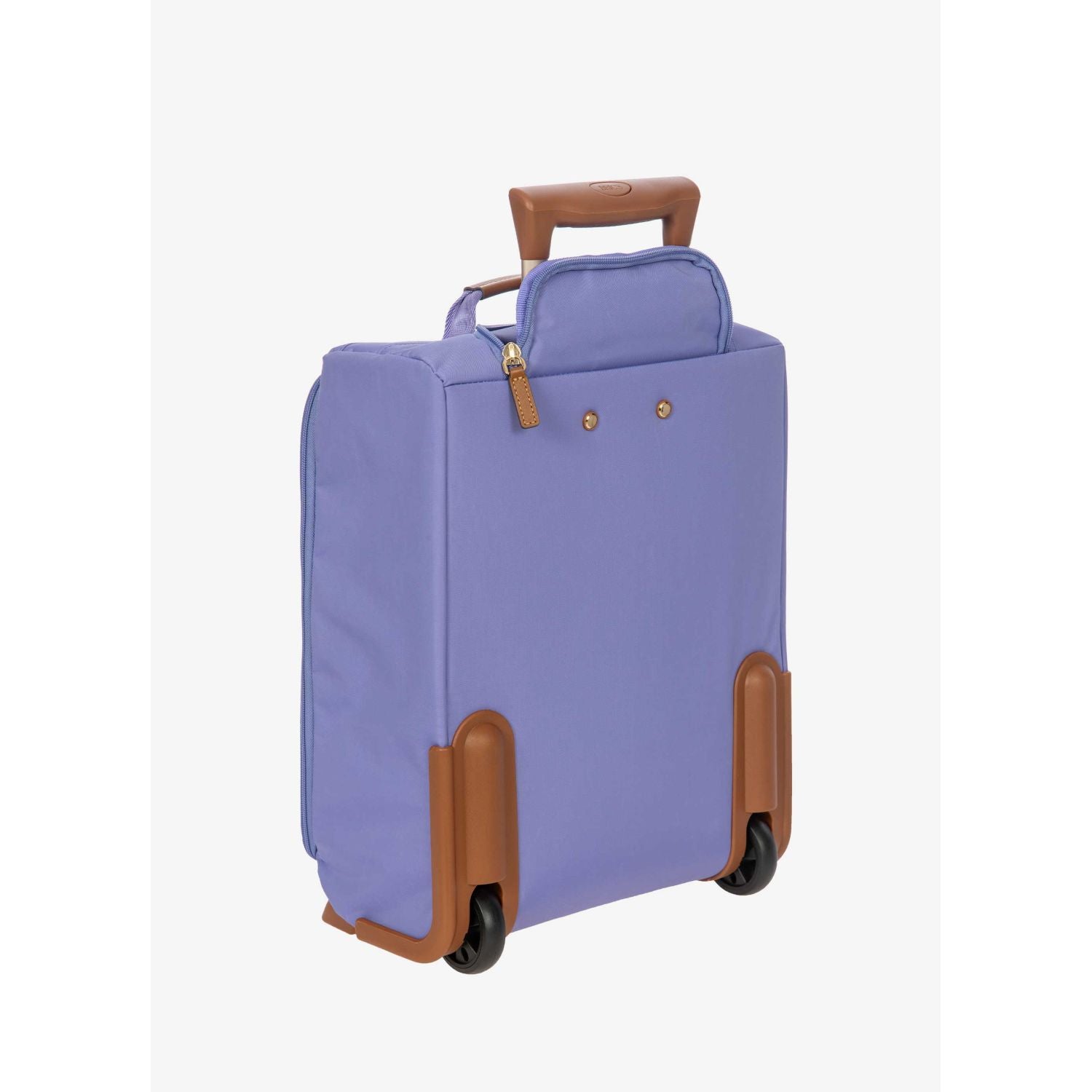 BRIC'S X-Travel 17.5" Underseat Trolley Luggage With Front Access Opening (Lilac)