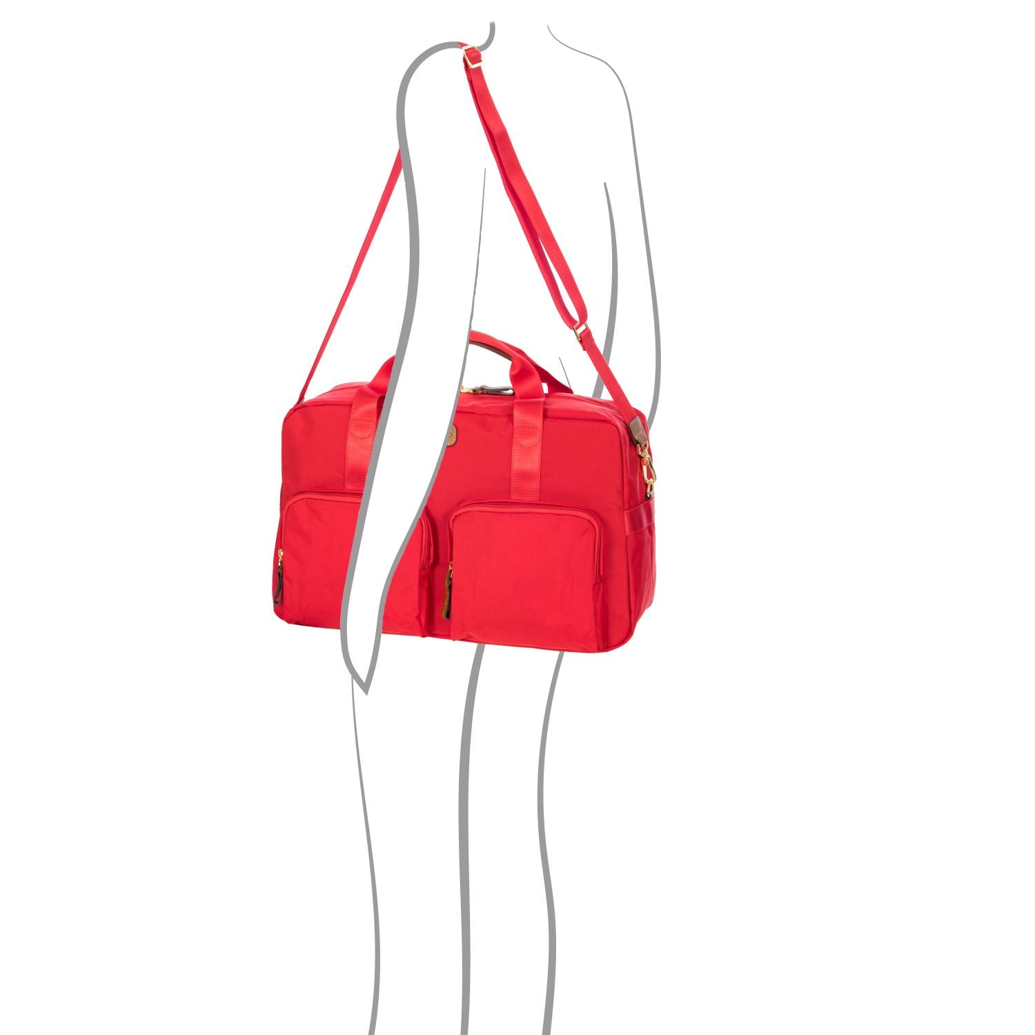 BRIC'S X-Travel 18" Boarding Duffle Bag (Geranium)