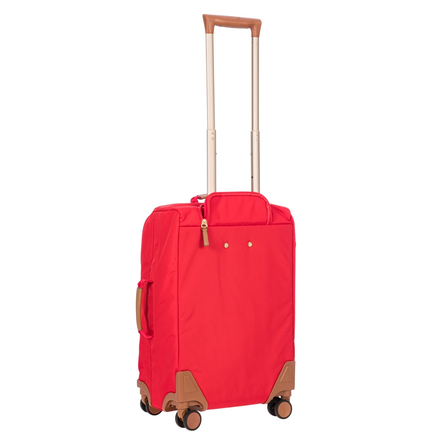 BRIC'S X-Travel 22" Carry On Luggage With Front Access Opening Spinner (Geranium)