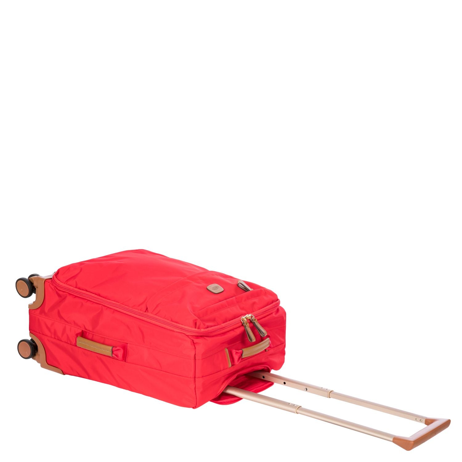 BRIC'S X-Travel 22" Carry On Luggage With Front Access Opening Spinner (Geranium)