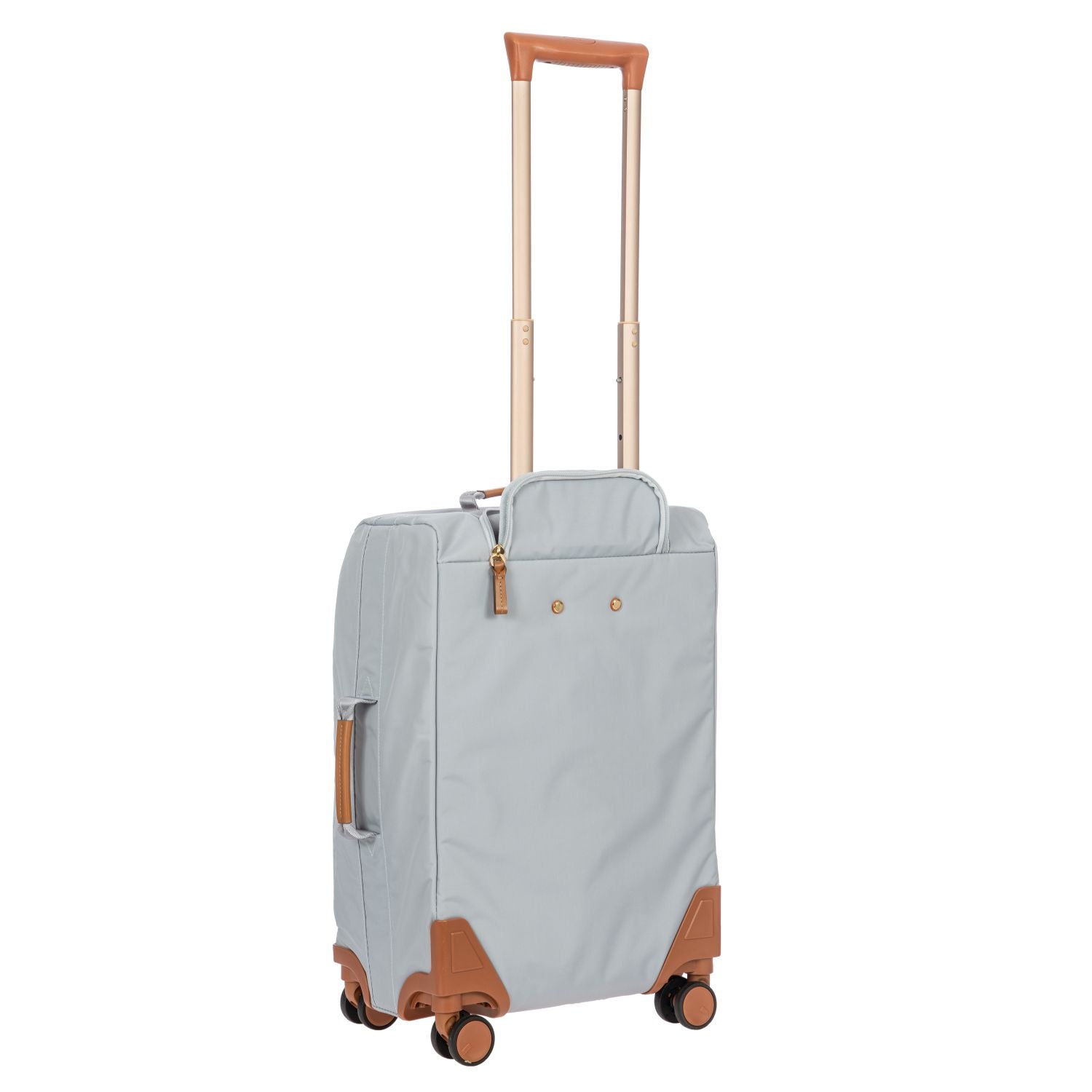 BRIC'S X-Travel 22" Carry On Luggage With Front Access Opening Spinner (Grey)