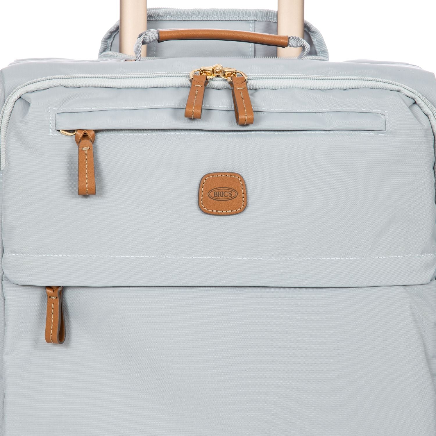 BRIC'S X-Travel 22" Carry On Luggage With Front Access Opening Spinner (Grey)