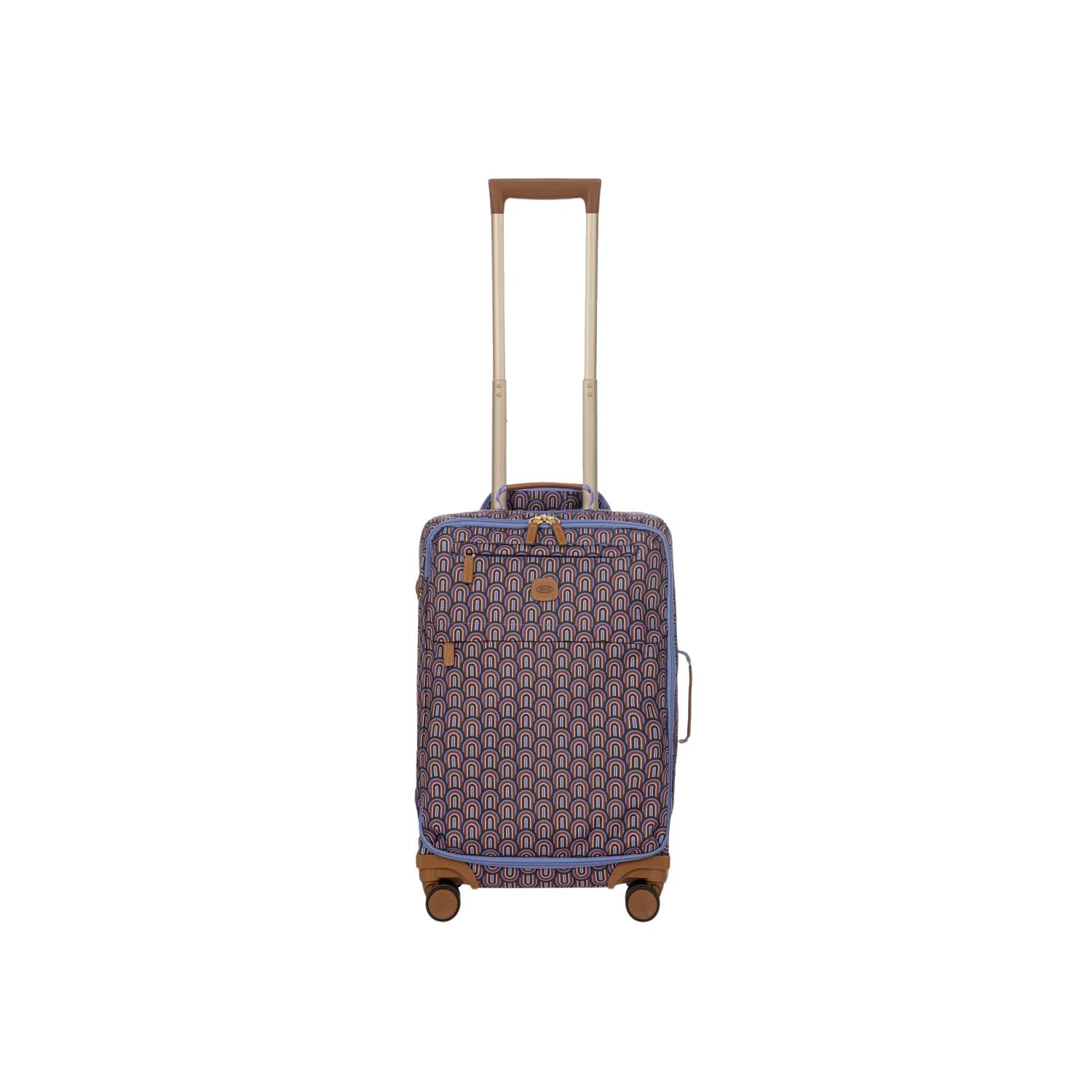 BRIC'S X-Travel 22" Carry On Luggage With Front Access Opening Spinner (Pop)