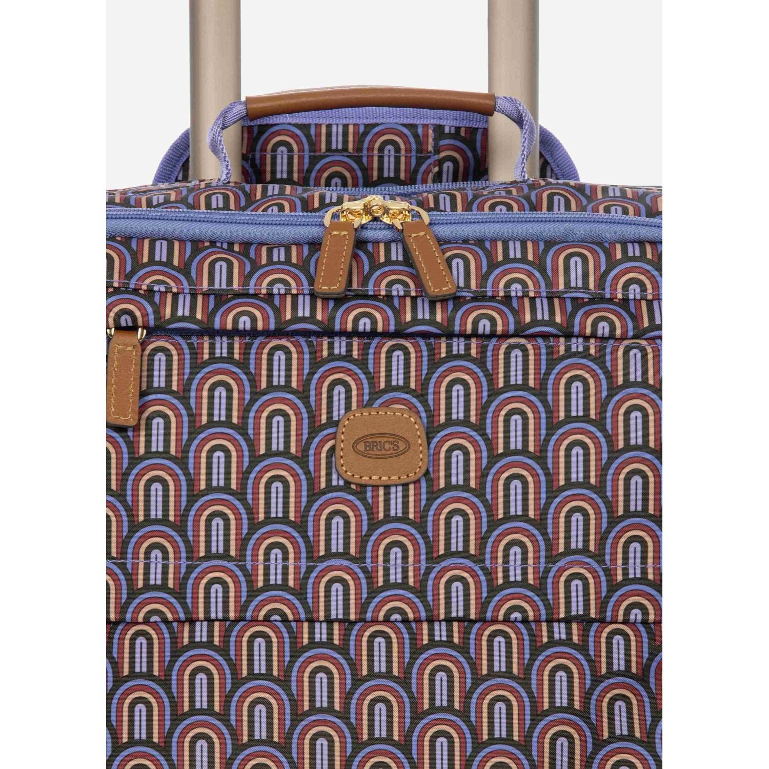 BRIC'S X-Travel 22" Carry On Luggage With Front Access Opening Spinner (Pop)