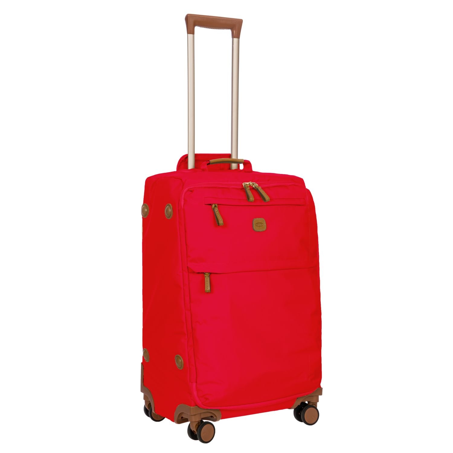 BRIC'S X-Travel 26" Medium Luggage With Front Access Opening Spinner (Geranium)