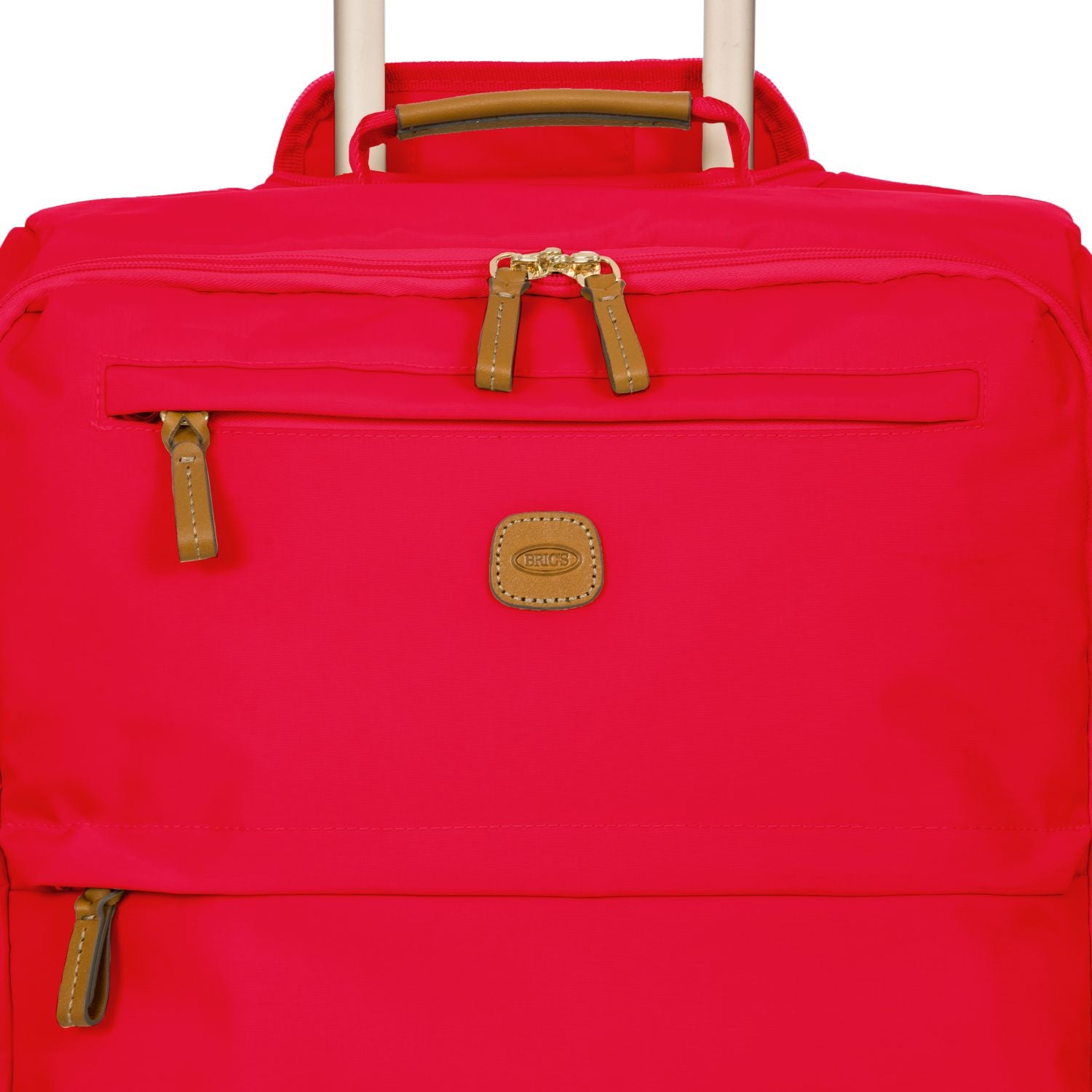 BRIC'S X-Travel 26" Medium Luggage With Front Access Opening Spinner (Geranium)