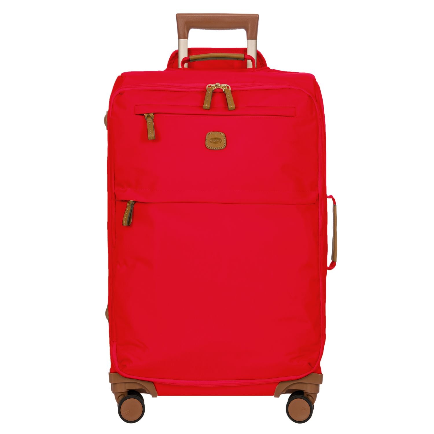 BRIC'S X-Travel 26" Medium Luggage With Front Access Opening Spinner (Geranium)