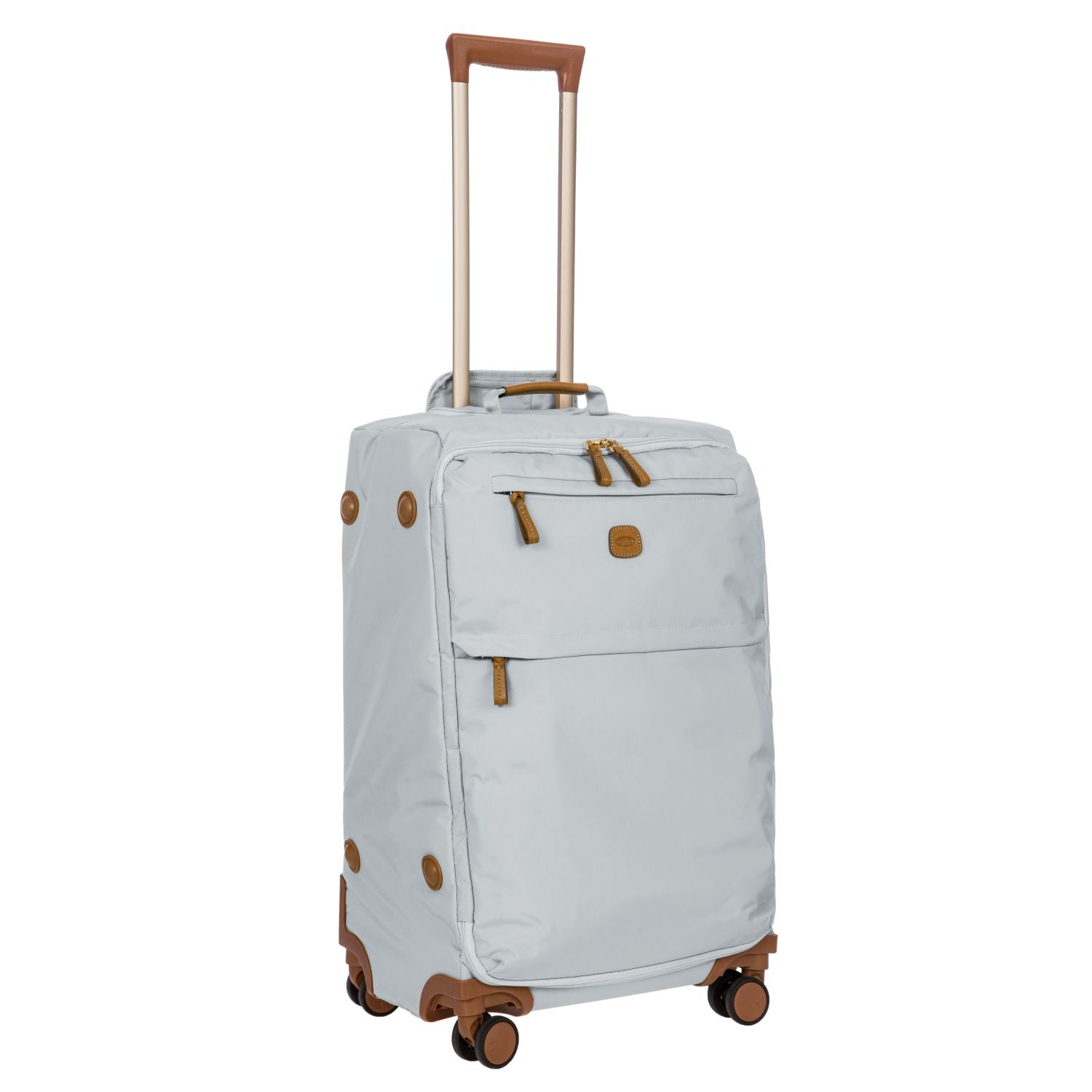 BRIC'S X-Travel 26" Medium Luggage With Front Access Opening Spinner (Grey)