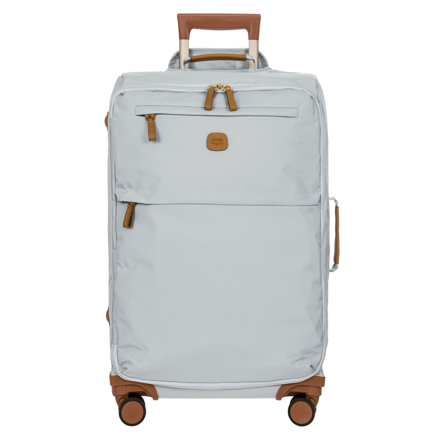 BRIC'S X-Travel 26" Medium Luggage With Front Access Opening Spinner (Grey)