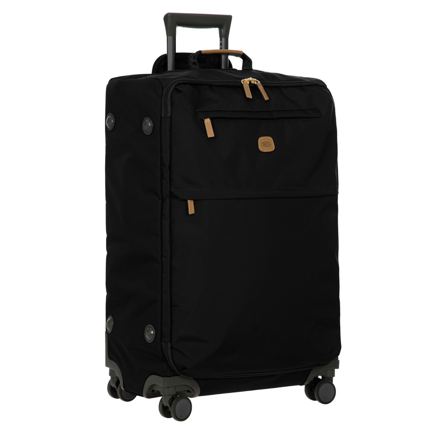 BRIC'S X-Travel 28" Medium Luggage With Front Access Opening Spinner (Black)
