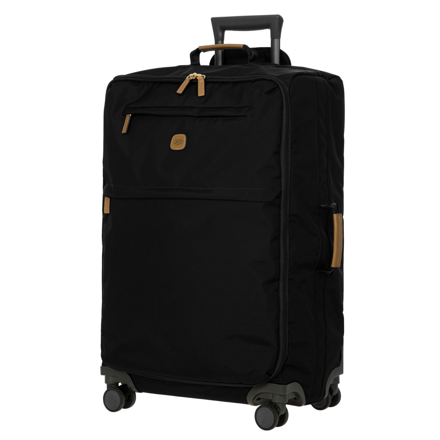 BRIC'S X-Travel 28" Medium Luggage With Front Access Opening Spinner (Black)