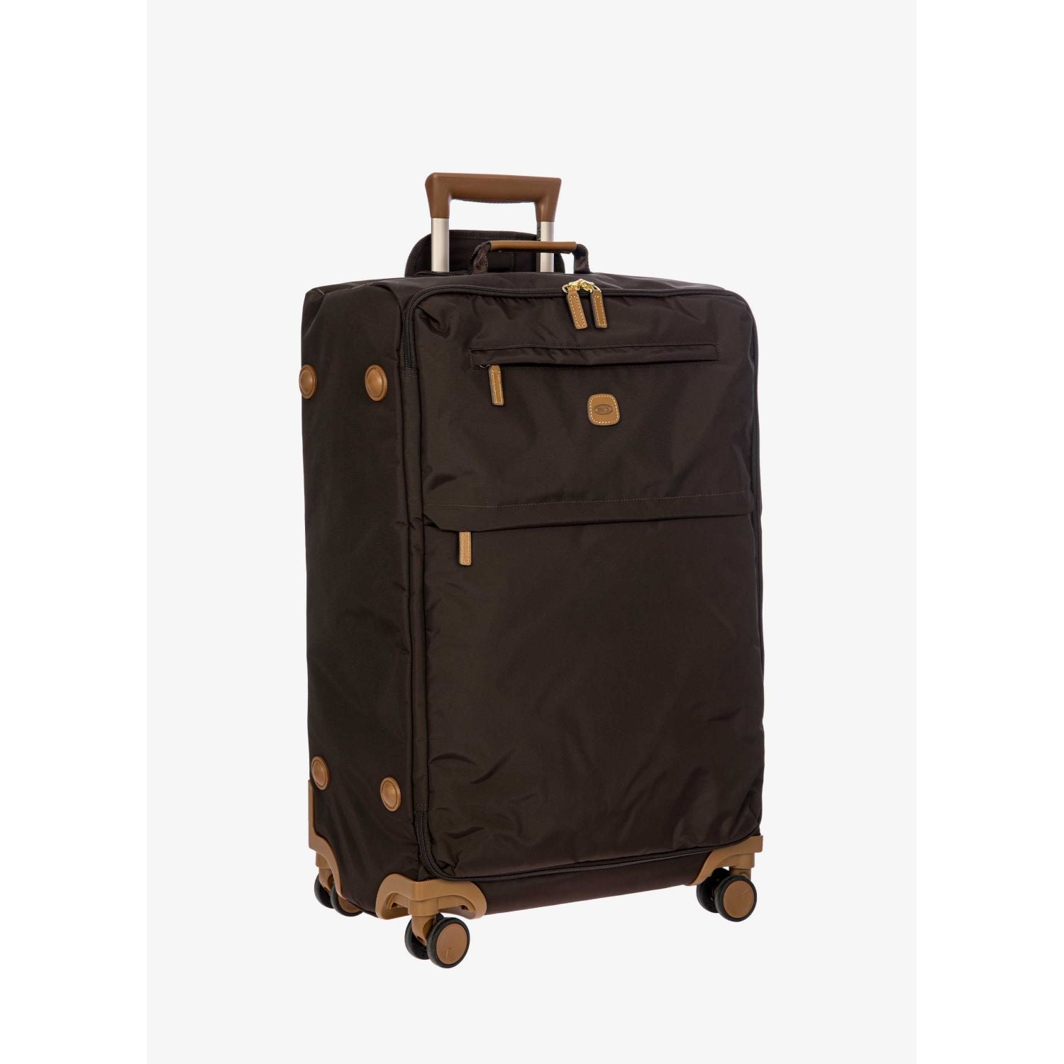 BRIC'S X-Travel 28" Medium Luggage With Front Access Opening Spinner (Brown)