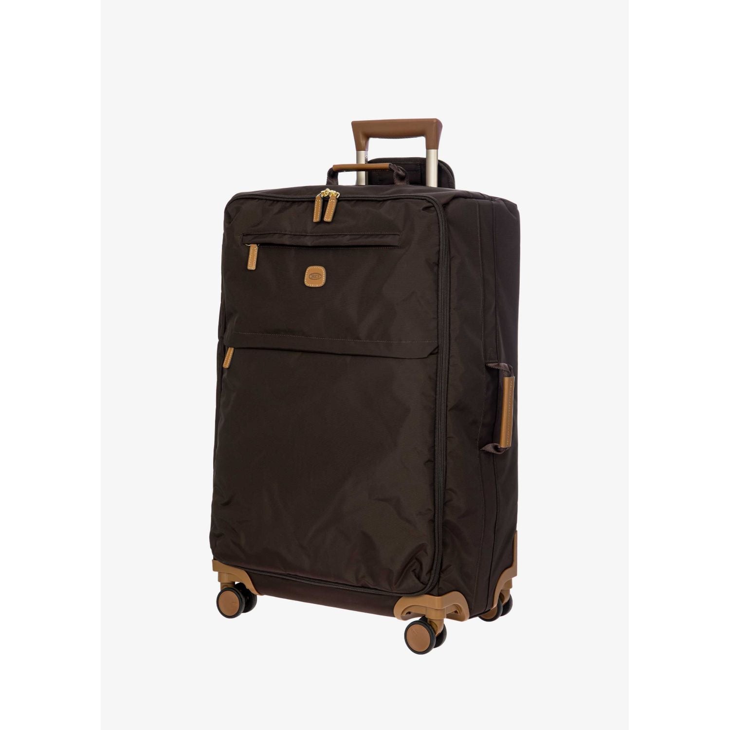 BRIC'S X-Travel 28" Medium Luggage With Front Access Opening Spinner (Brown)