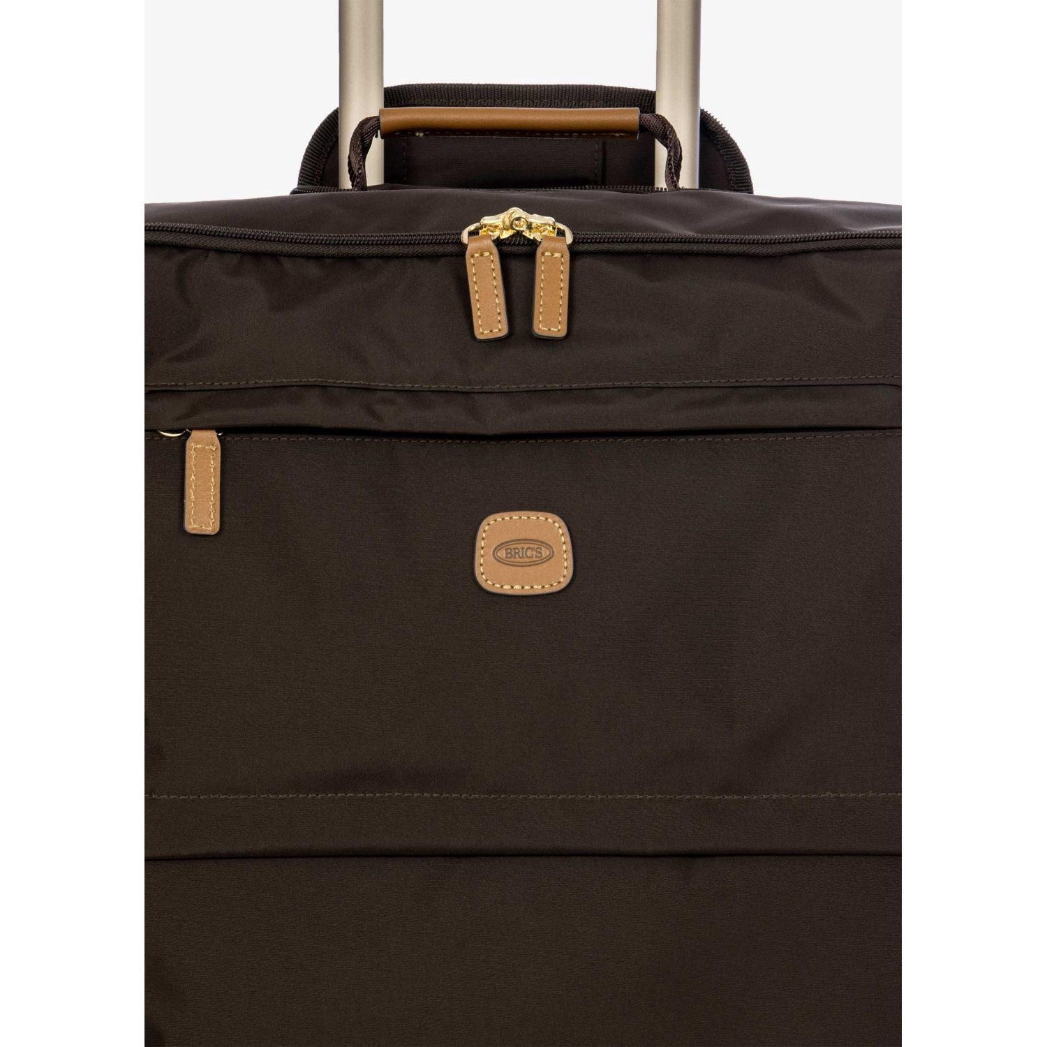 BRIC'S X-Travel 28" Medium Luggage With Front Access Opening Spinner (Brown)