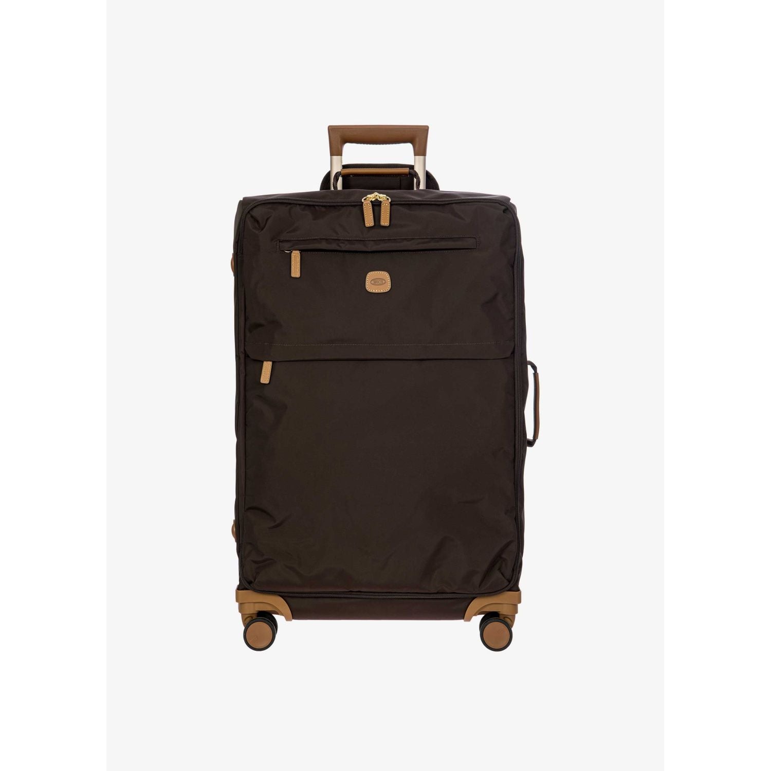 BRIC'S X-Travel 28" Medium Luggage With Front Access Opening Spinner (Brown)