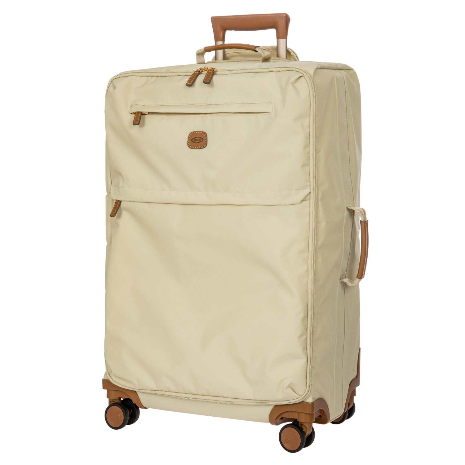 BRIC'S X-Travel 28" Medium Luggage With Front Access Opening Spinner (Beige)